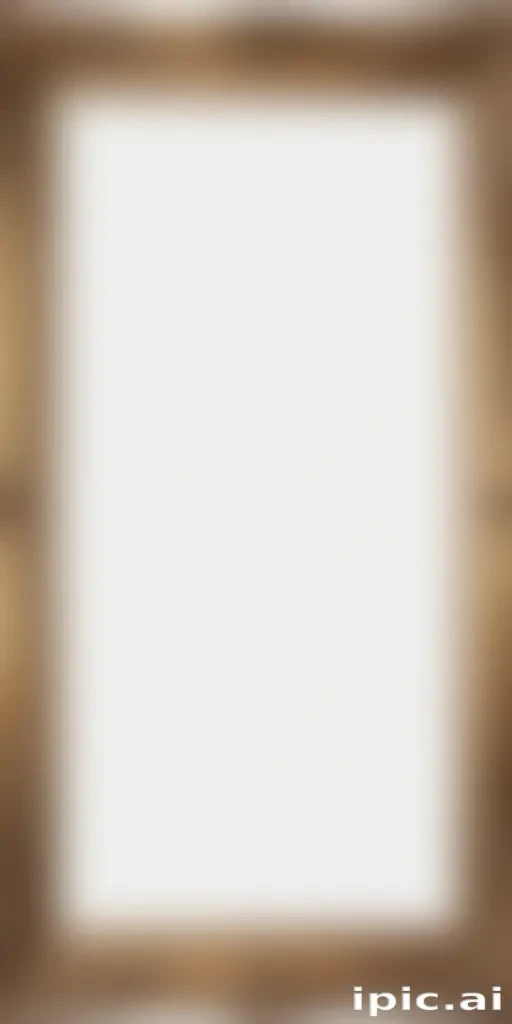 picture frame transparent