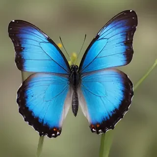 blue butterfly