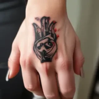 i love you sign language tattoo