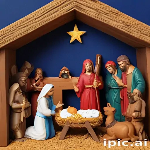 images of the manger scene