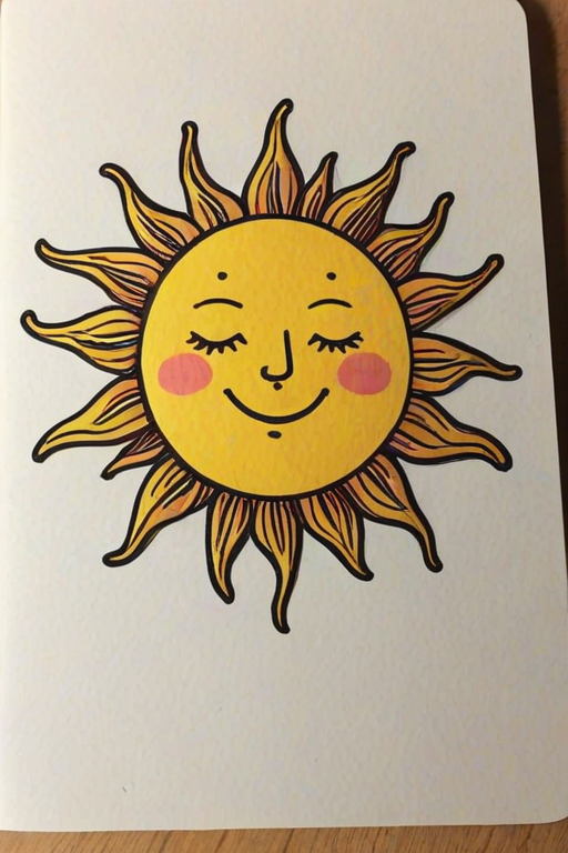 sun doodle