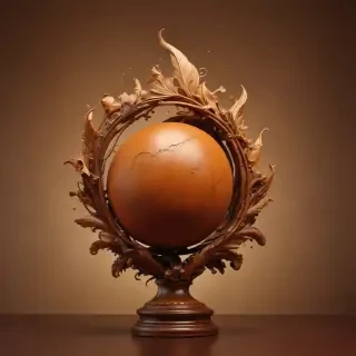 brown color background