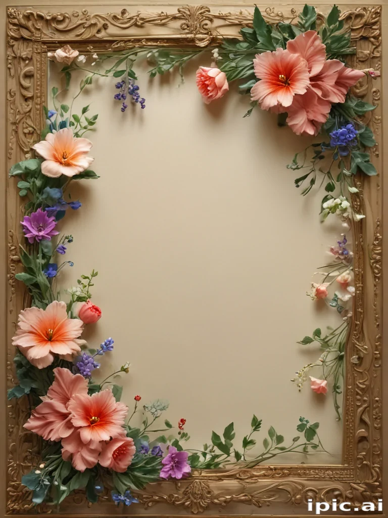 floral frame