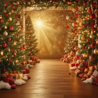 high resolution christmas backdrop