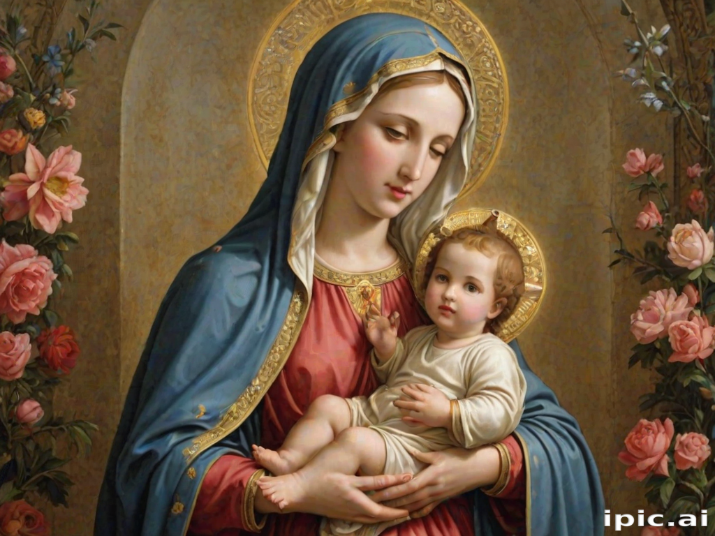 virgin mary images pictures
