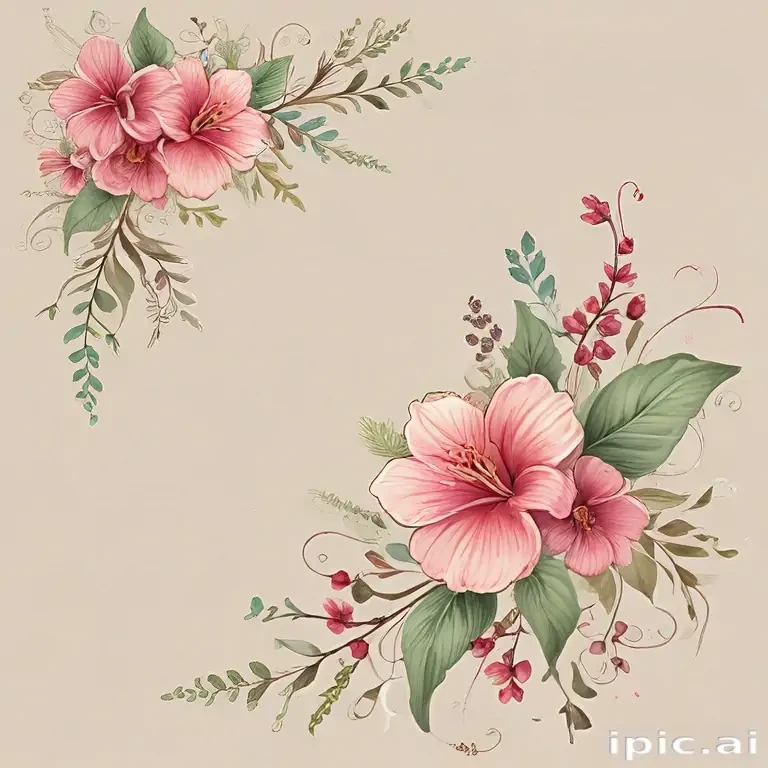 border flower png