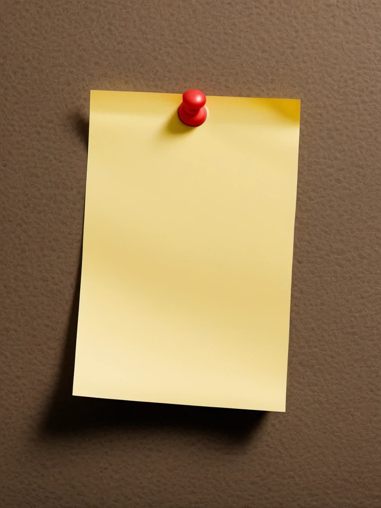 sticky note transparent background