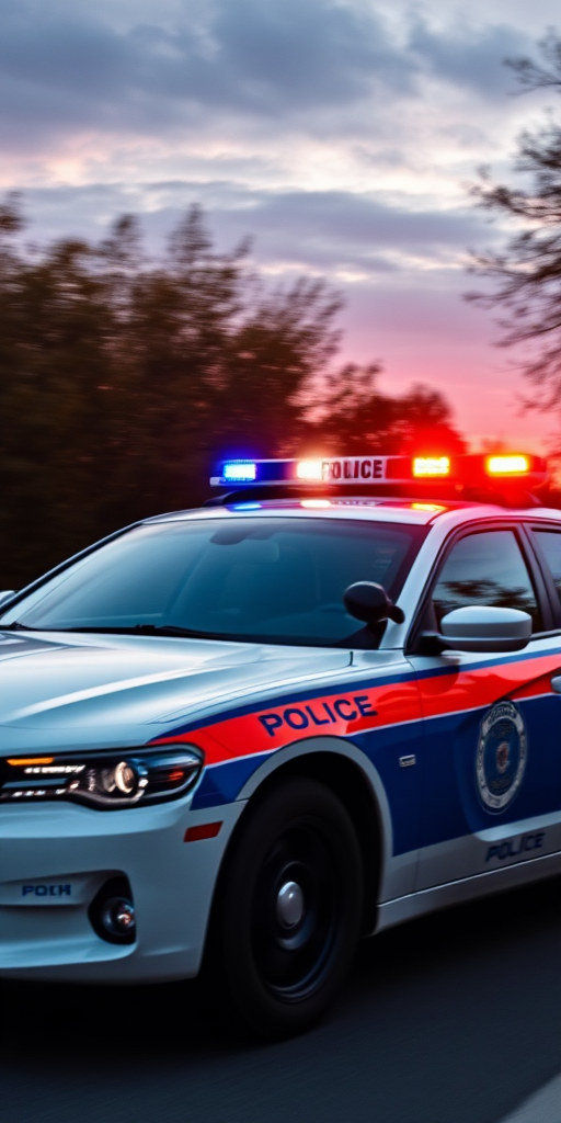 police car wallpaper