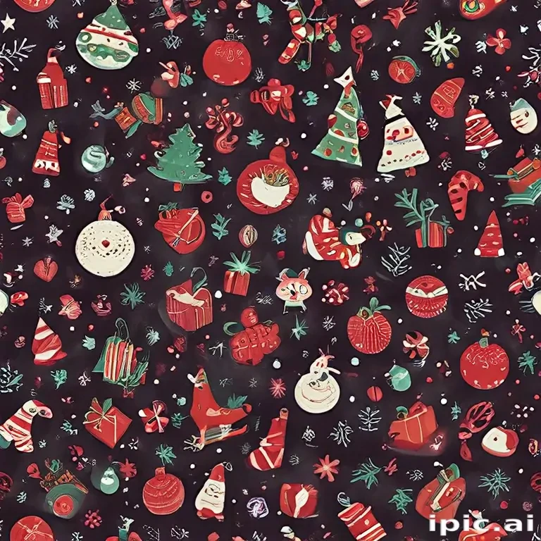 astetic christmas wallpaper