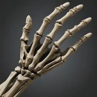 skeleton hand png