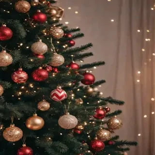 christmas aesthetic background