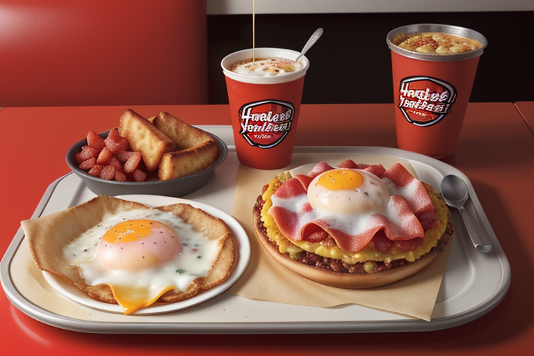 how late does hardee's serve breakfast