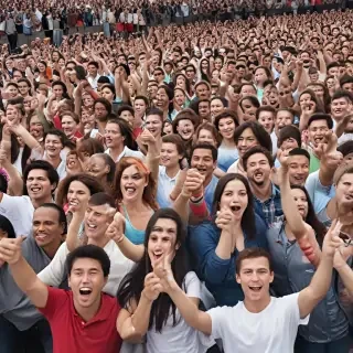 crowd png
