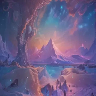 holographic wallpaper