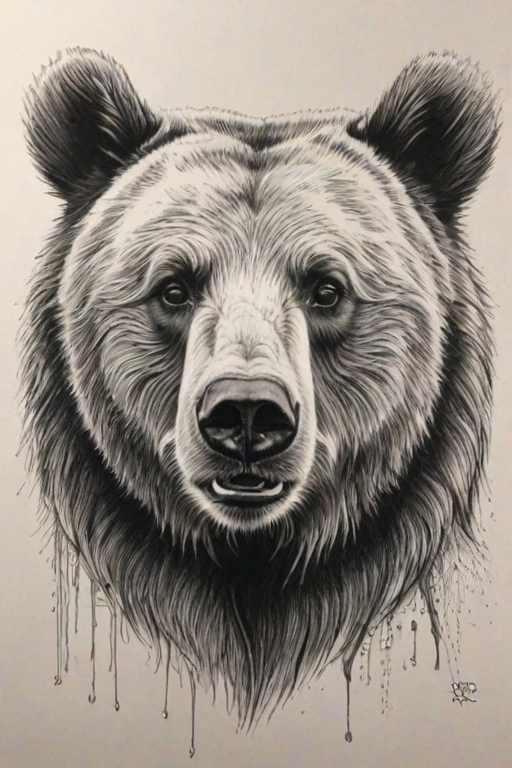 bear drawing images