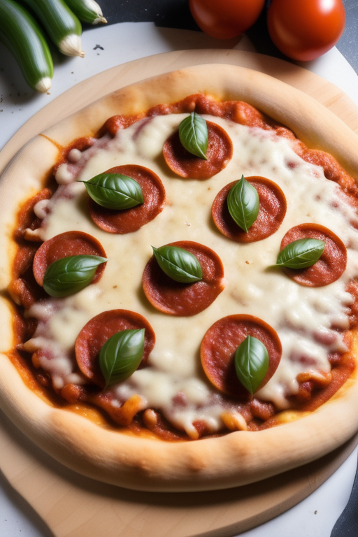 homemade pizza with store bought dough