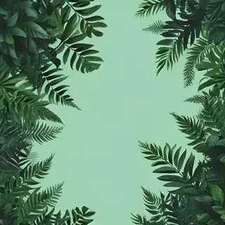 aesthetic green background
