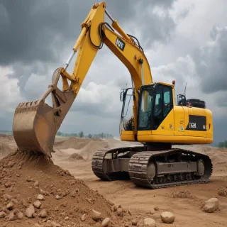 excavator wallpaper