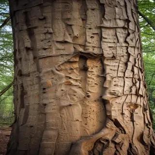 tree trunk tree