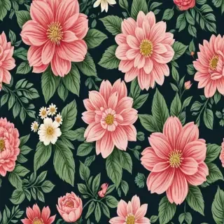 floral phone background