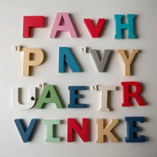 letters as images