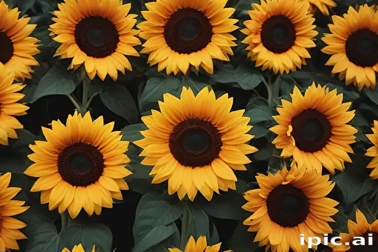 sunflower backgrounds aesthetic