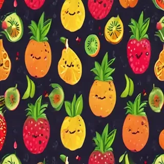cute fruit backgrounds