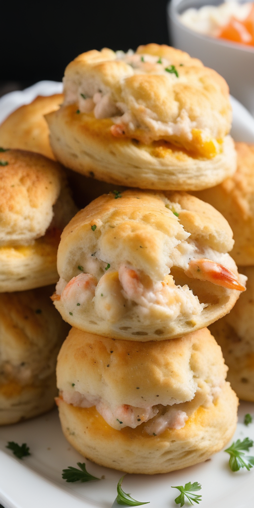 crab stuffed cheddar bay biscuits