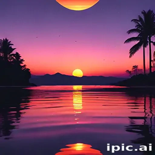 sunset aesthetic wallpaper