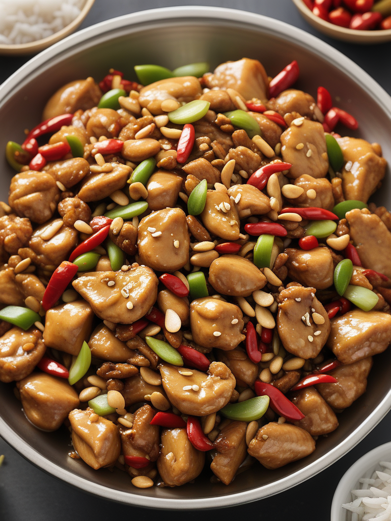 recipe for kung pao chicken panda express