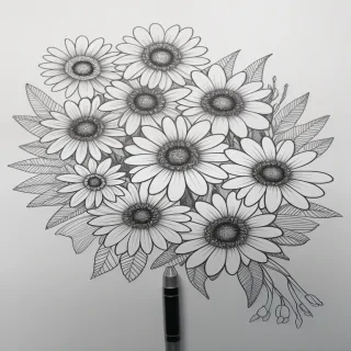 flower doodle