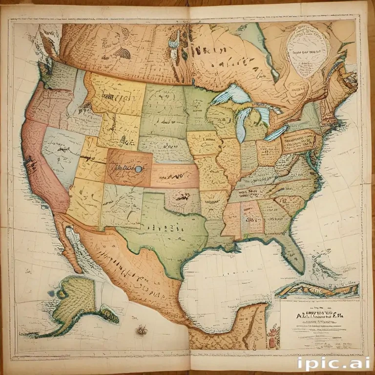map of america