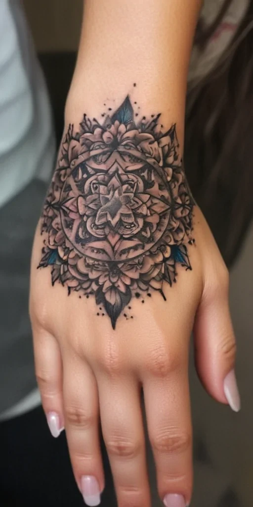 cute hand tattoos for black females