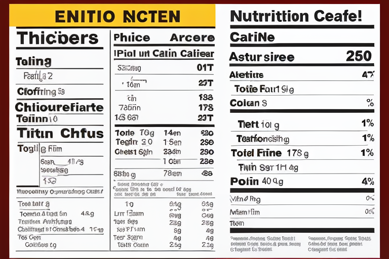 california chicken cafe nutritional menu