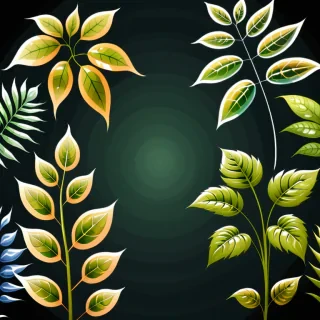plants transparent background