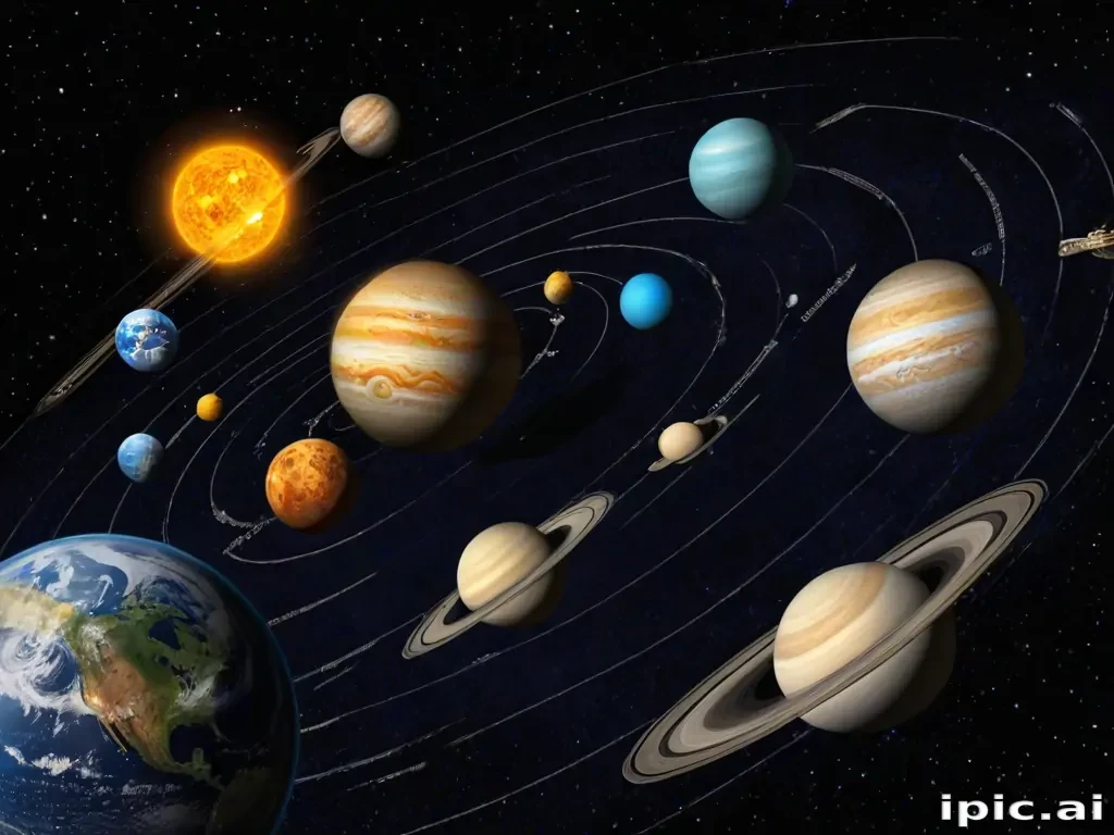 solar system png