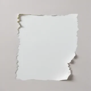 torn paper transparent