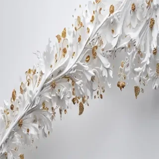 white background