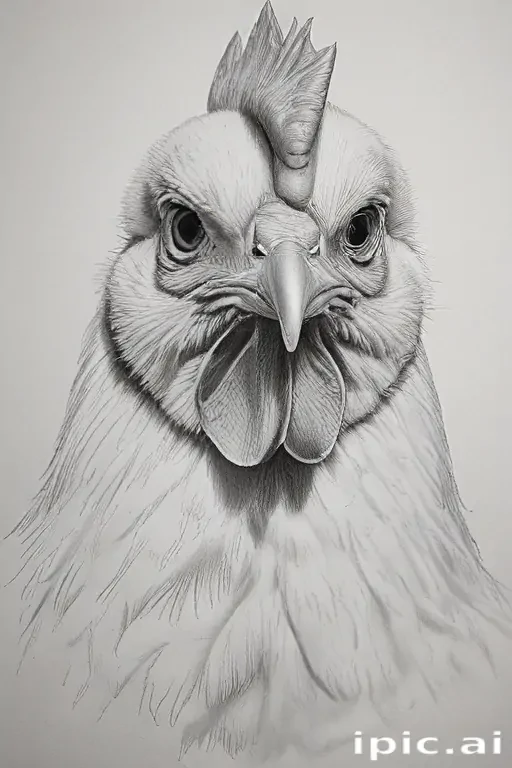 chicken drawing