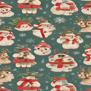 free printable vintage christmas pictures