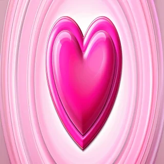 pink heart png