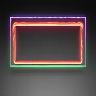 neon frame png