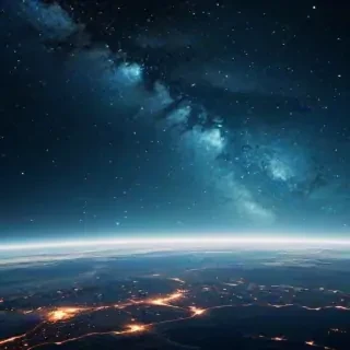 iphone wallpaper space