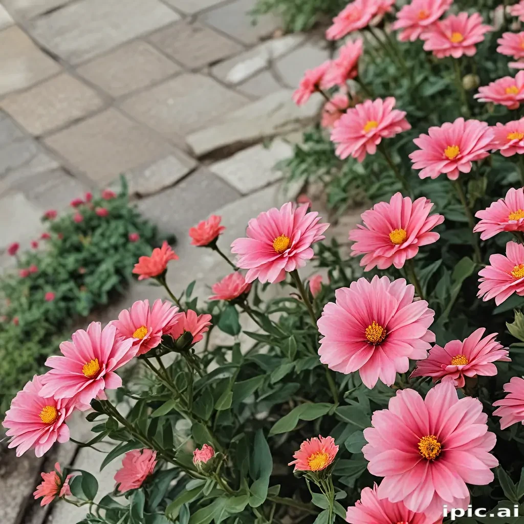 flower line