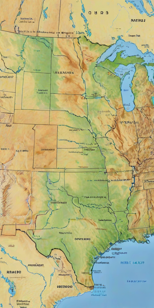 map of usa