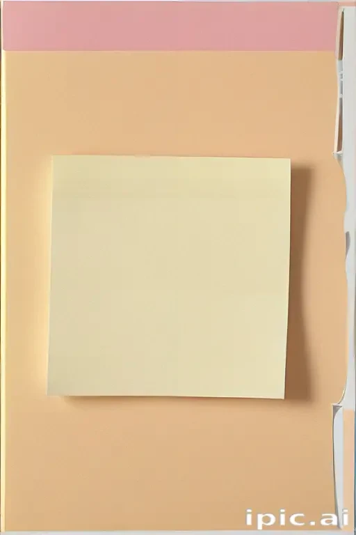 aesthetic cute sticky note png