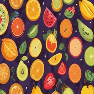 aesthetic fruit background