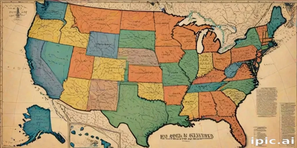 us states on a map
