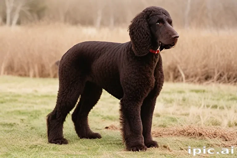 irish water spaniel