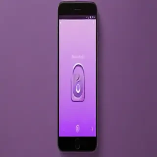 purple lock screen